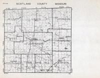 Scotland County, Miller, Vest, Crawford, Memphis, Thomson, Tobin, Sand Hill, Harrison, Missouri State Atlas 1940c
